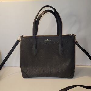 Kate Spade Black Shimmy Satchel